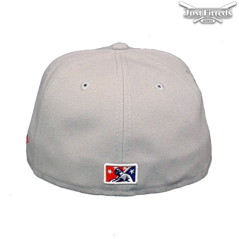 Columbus Clippers Jf Custom New Era Cap Grey