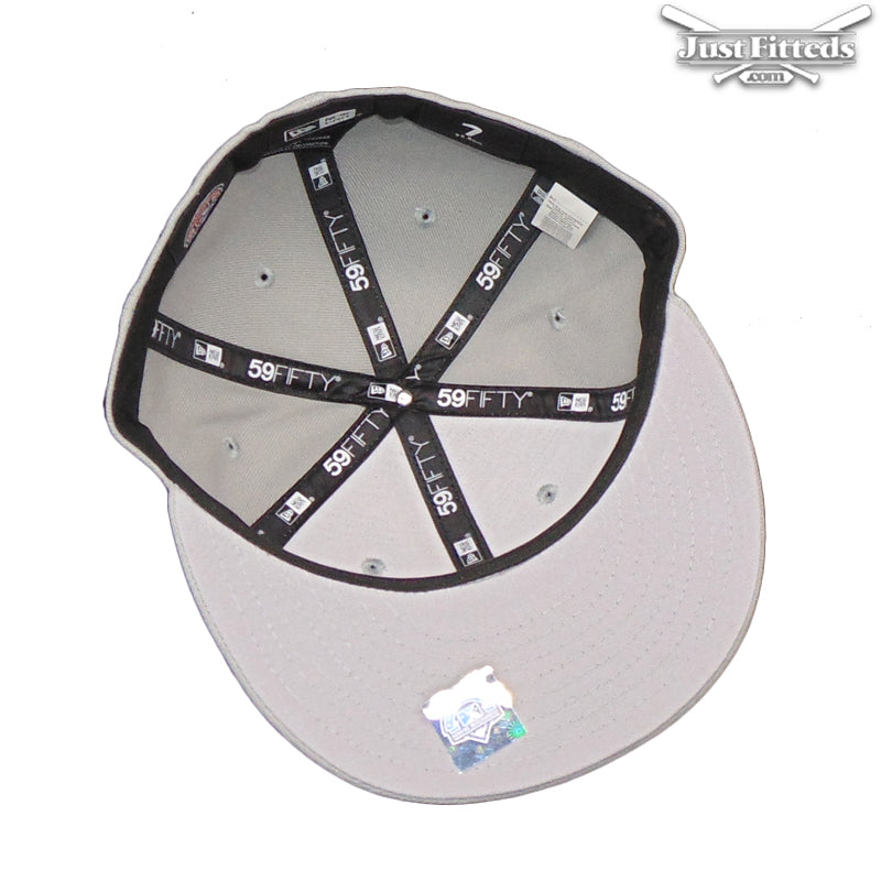 Columbus Clippers Jf Custom New Era Cap Grey