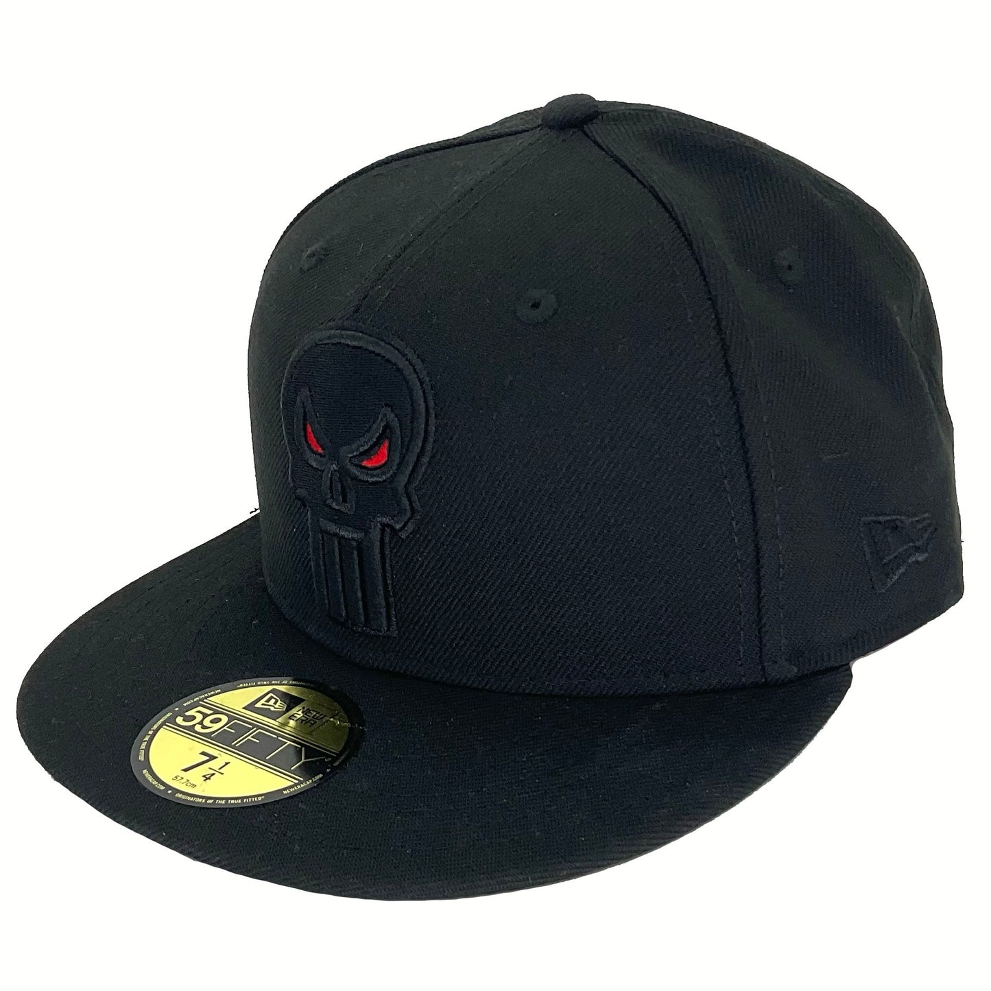 Marvel Punisher JustFitteds Exclusive New Era 59FIFTY Cap Black