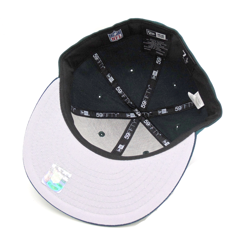 Green Bay Packers Custom New Era 59FIFTY Cap Green Silver
