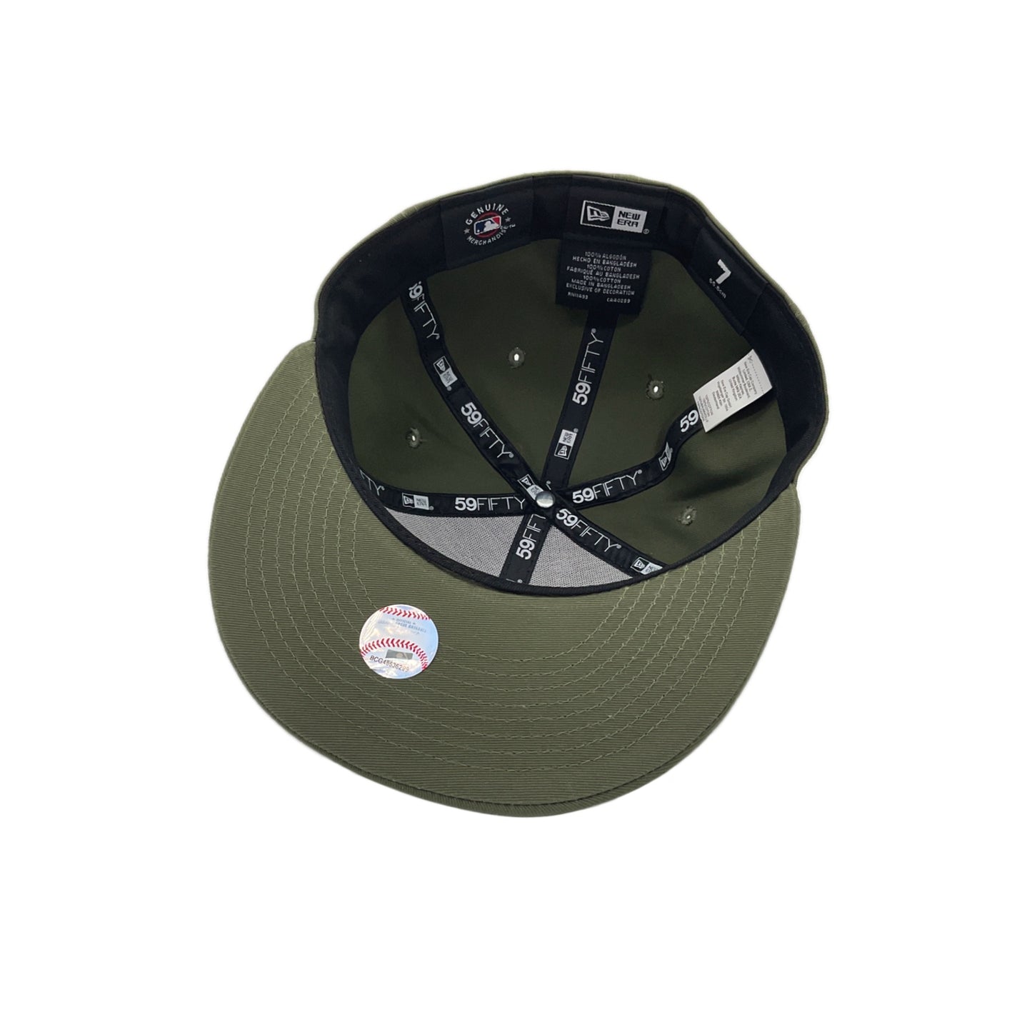 New York Yankees New Era Cap Olive