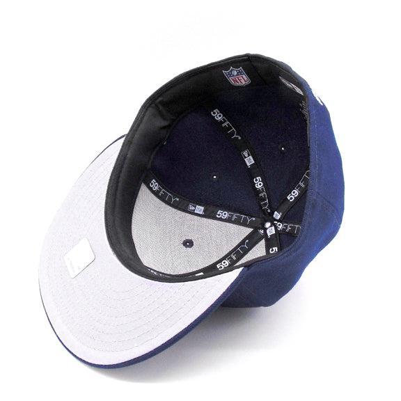 Dallas Cowboys Custom New Era Cap Silver