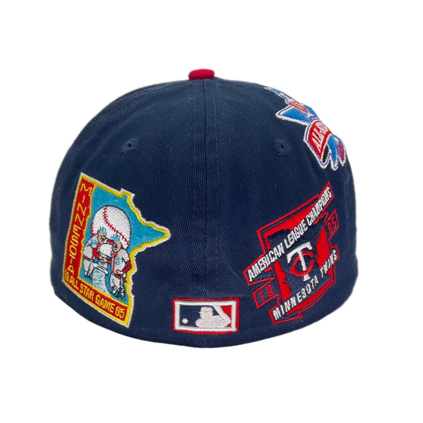 Minnesota Twins Cooperstown Patches New Era Cap Navy