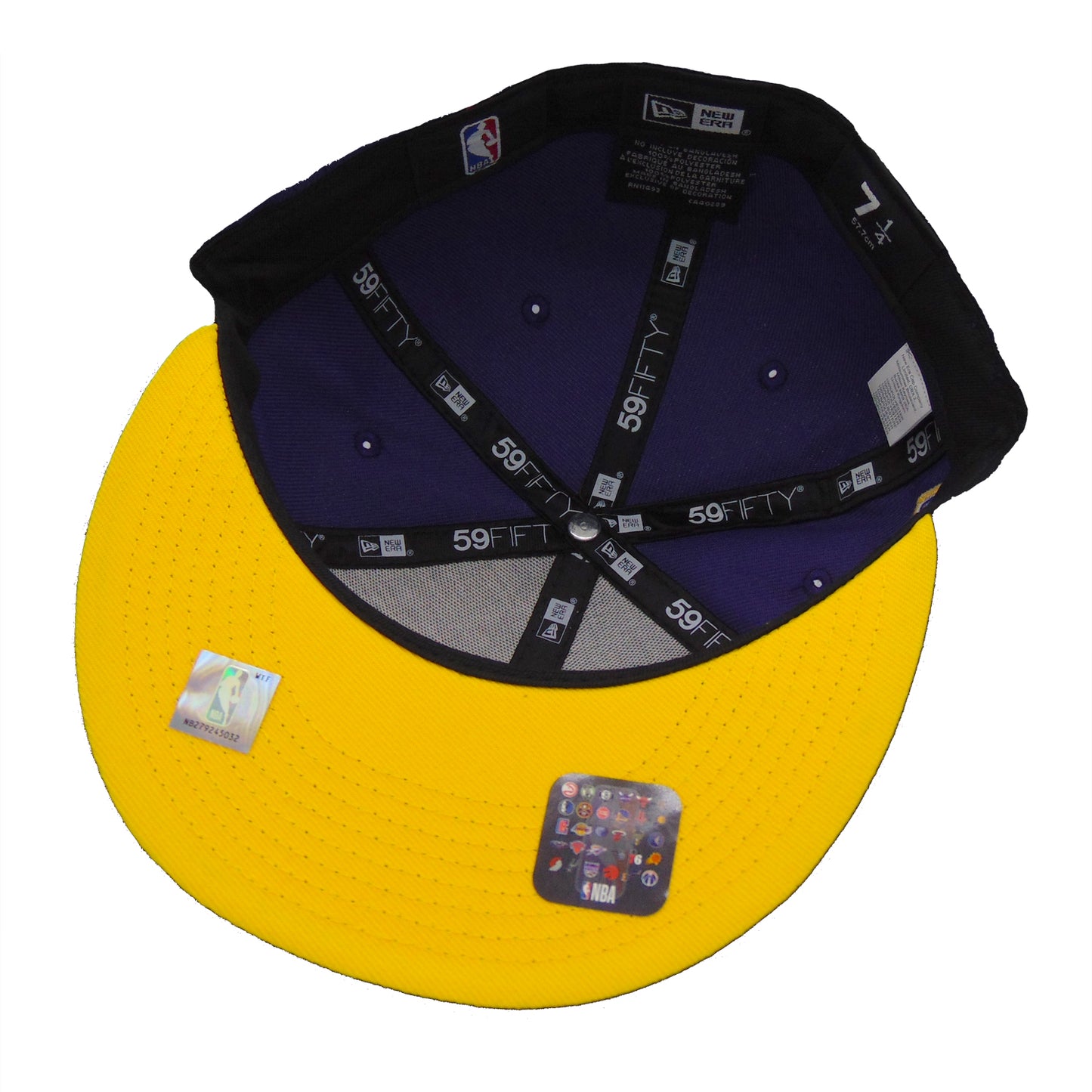 Los Angeles Lakers Custom New Era Cap Champs