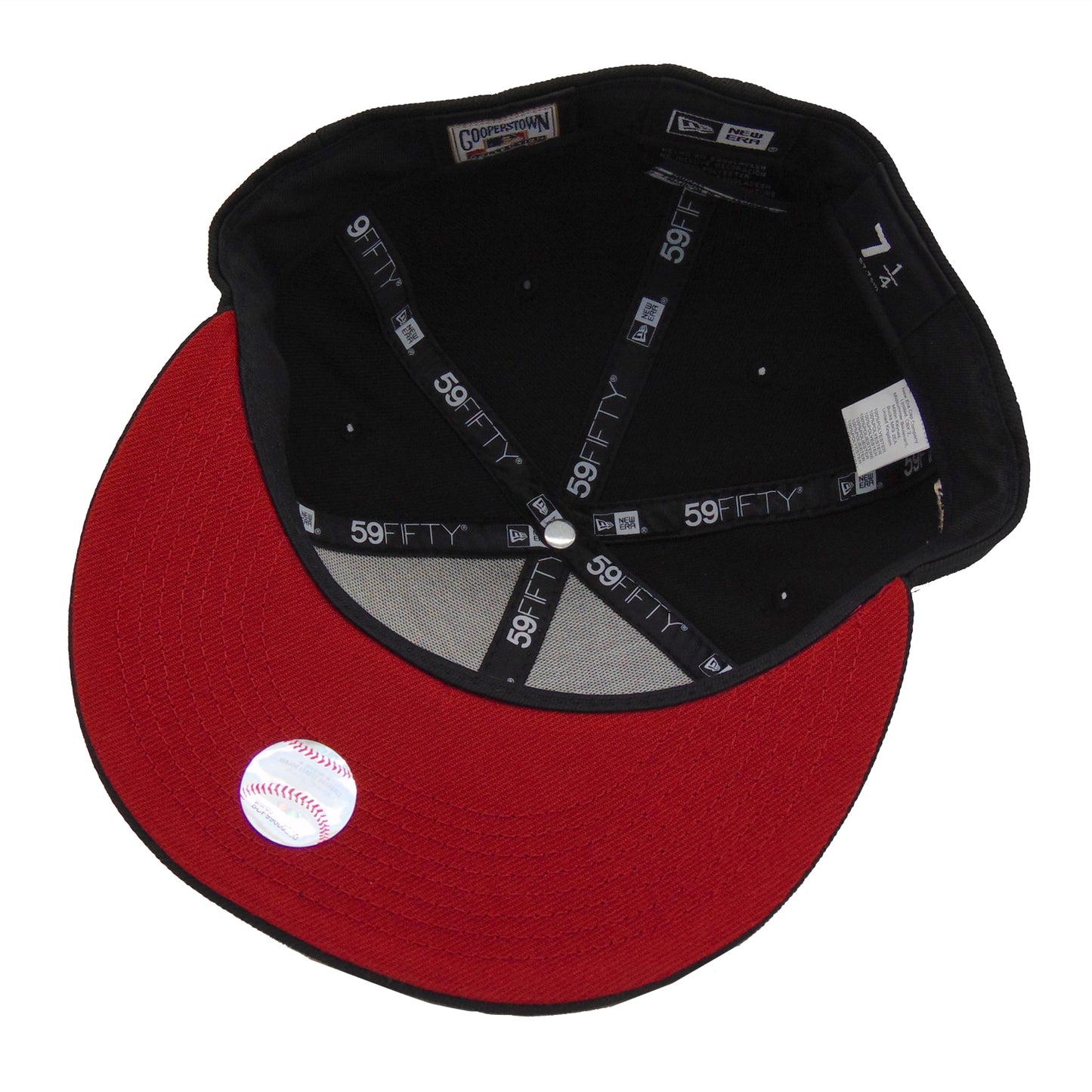 Boston Red Sox Custom New Era Cap Black WS
