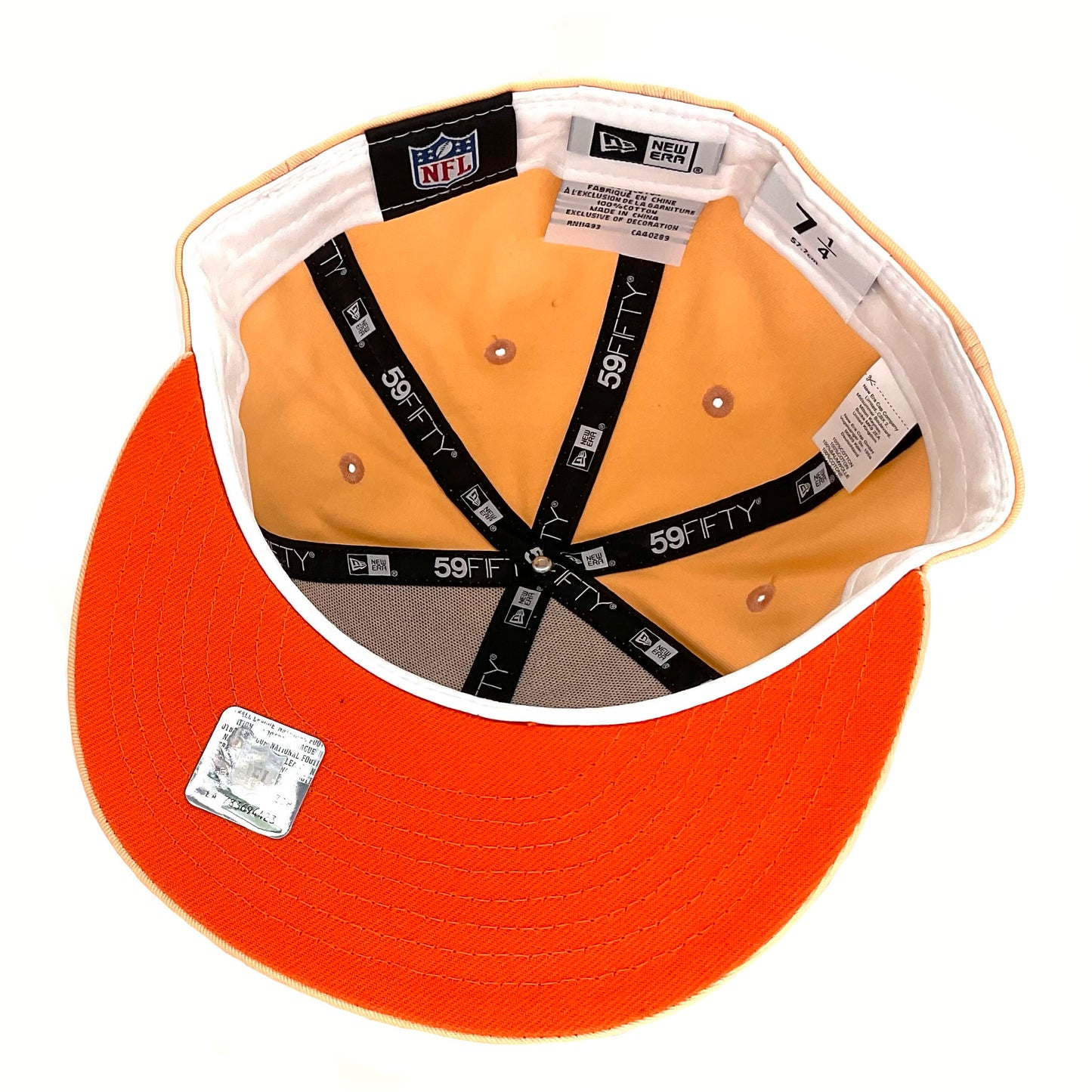 Miami Dolphins Custom New Era Cap Peach