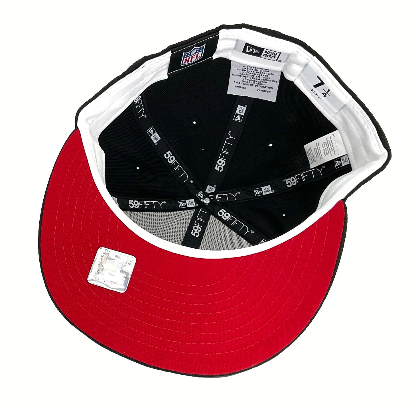New York Giants Custom New Era Cap Black 21