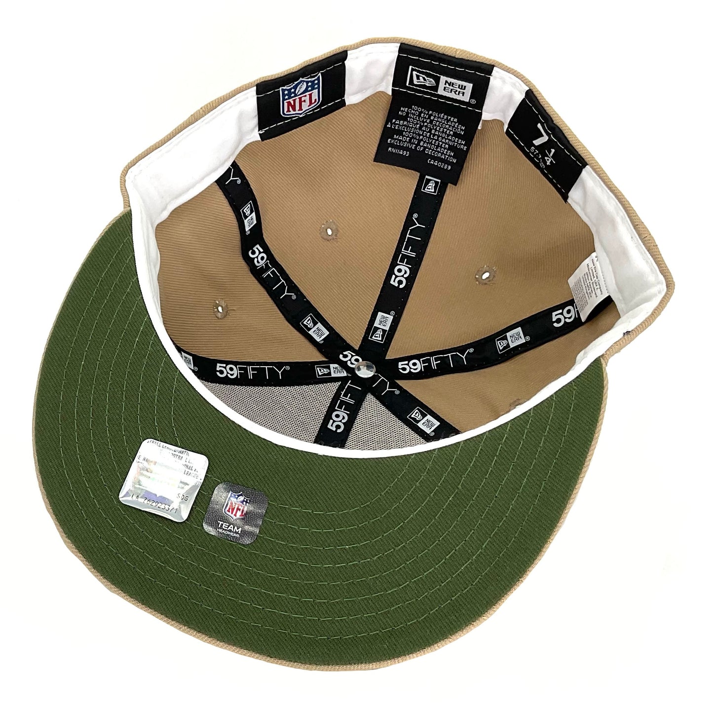 San Francisco 49ers Custom New Era Cap Camel 70 Years