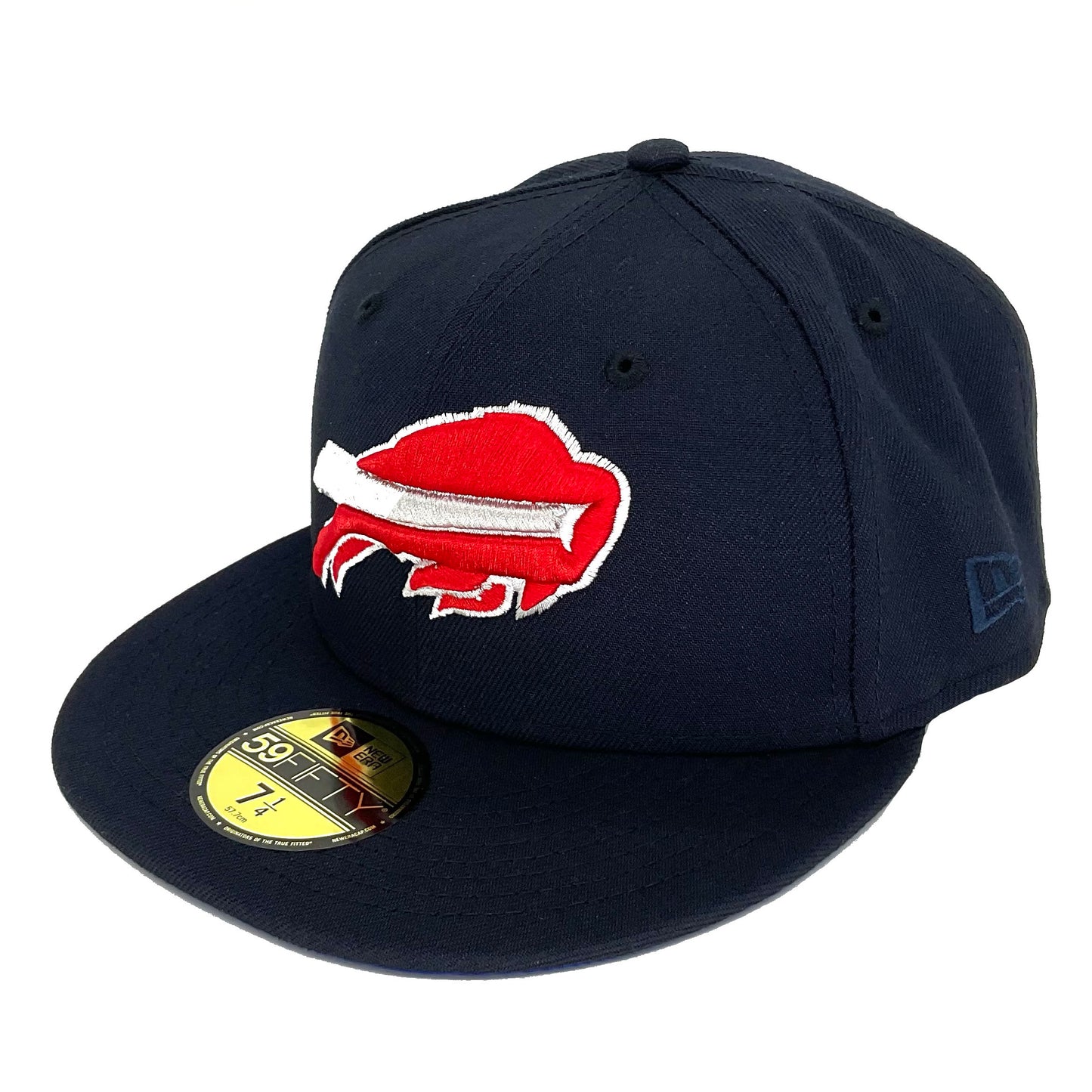 Buffalo Bills Custom New Era Cap Navy Red