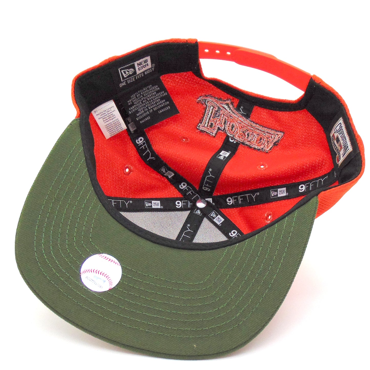 Florida Marlins Custom 9fifty New Era Snapback Cap Orange