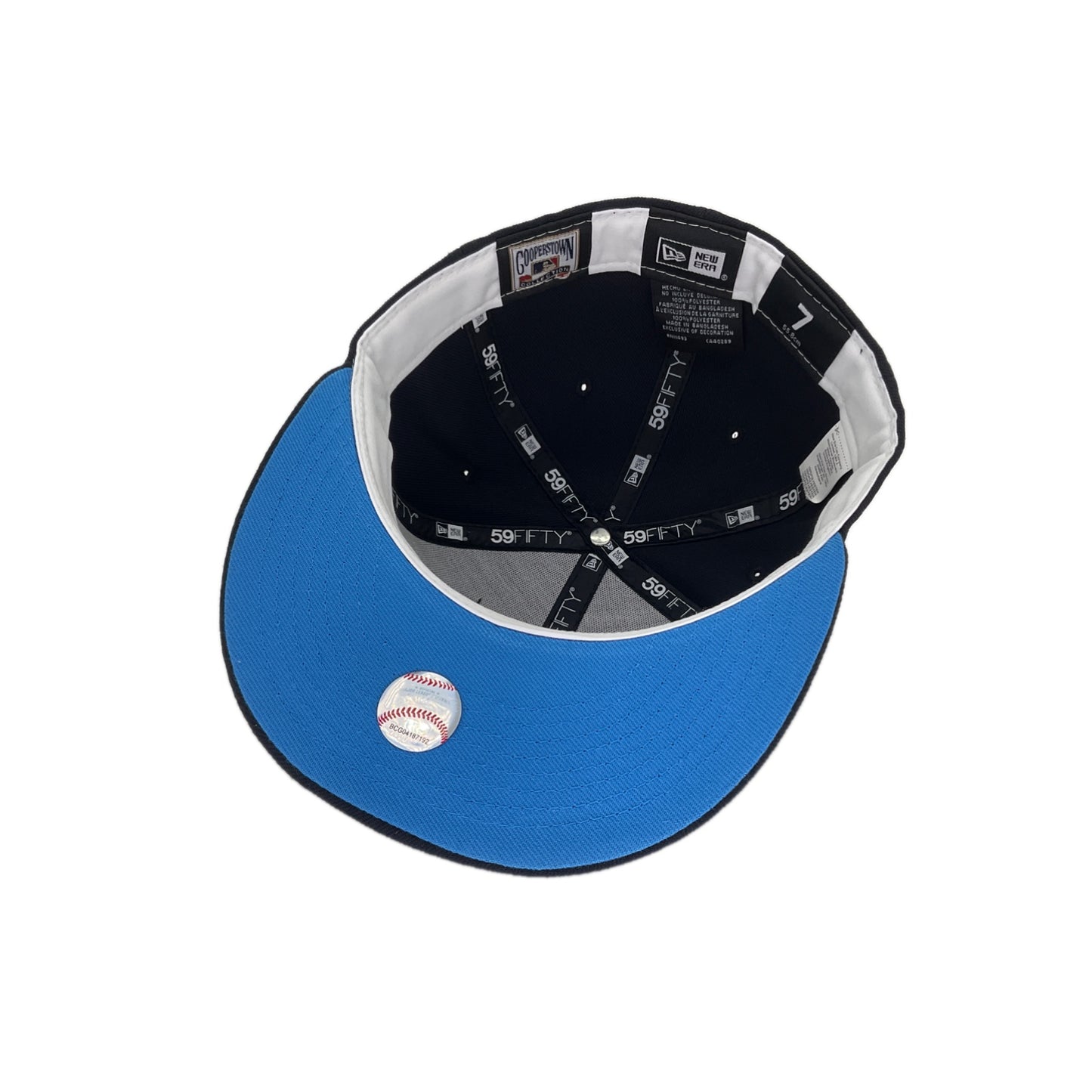 New York Mets Custom New Era Cap Navy Blue World Series