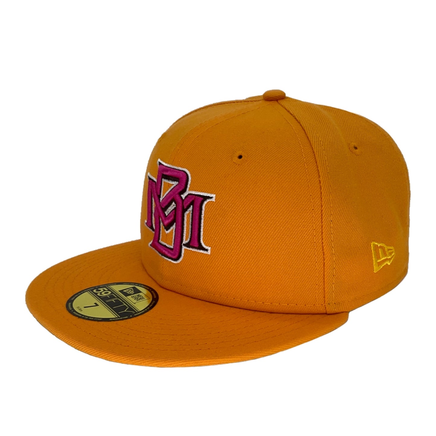 Milwaukee Brewers Custom New Era Cap Exotic Yellow