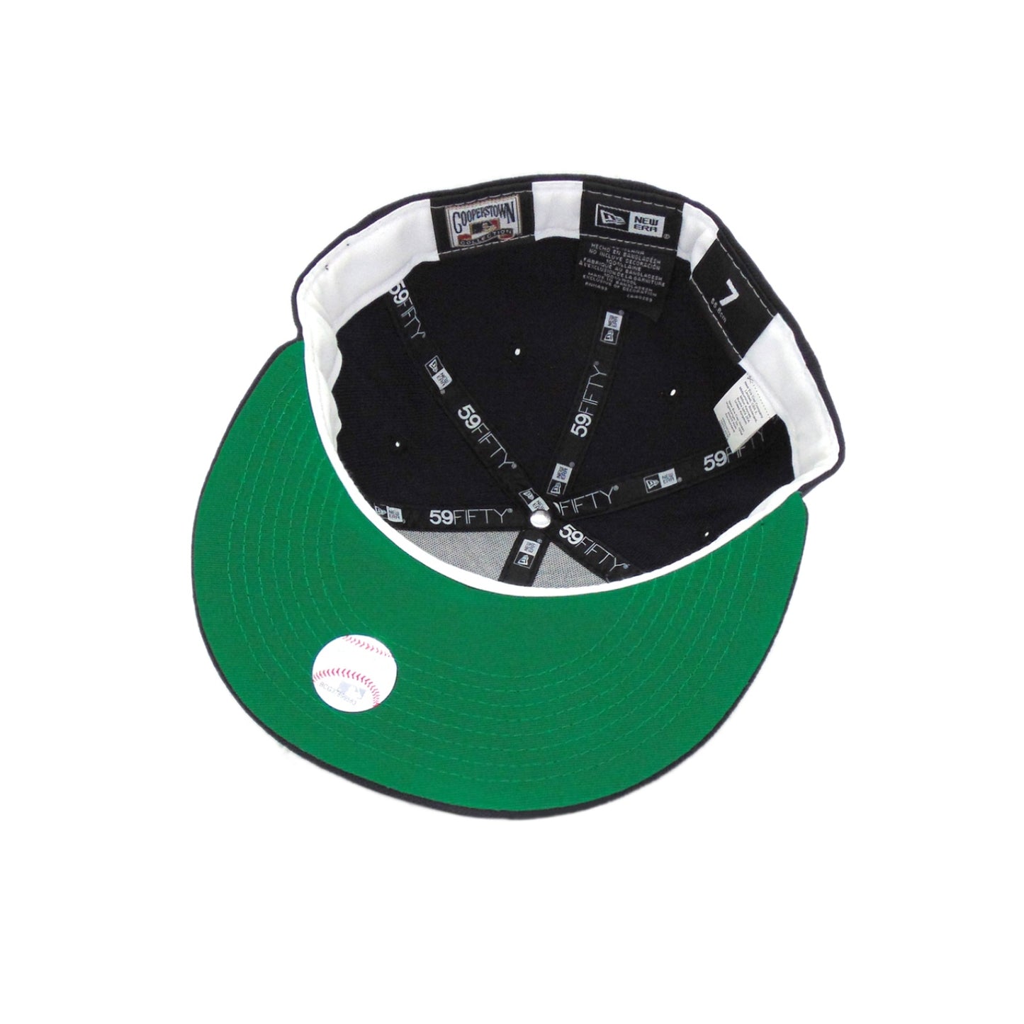 Atlanta Braves Custom New Era Cap Navy Game Wool flat