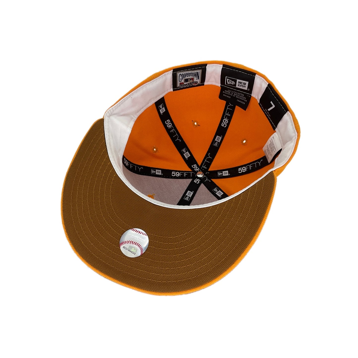 Milwaukee Brewers Custom New Era Cap Exotic Yellow