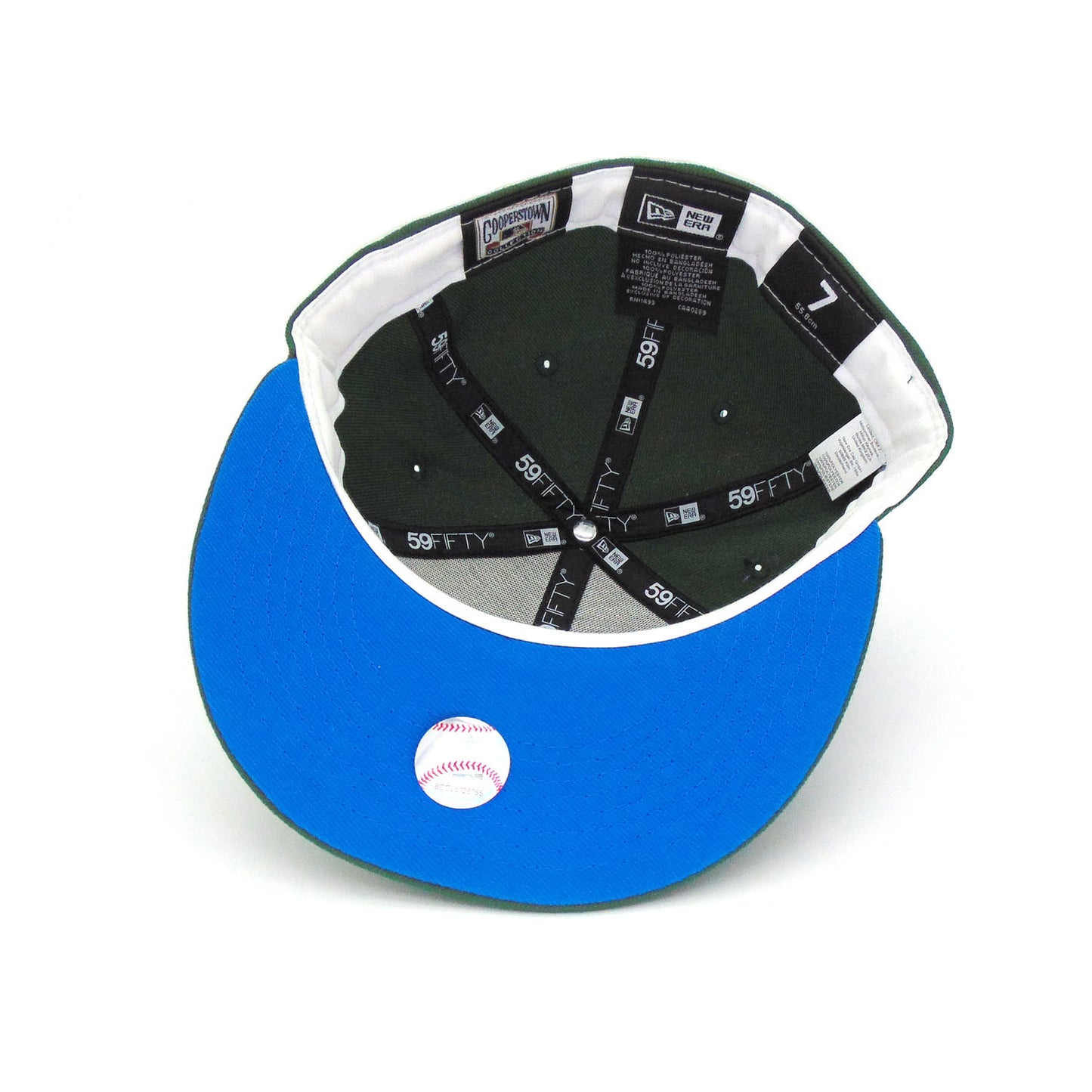 Florida Marlins Custom New Era Cap Green Ws 1997