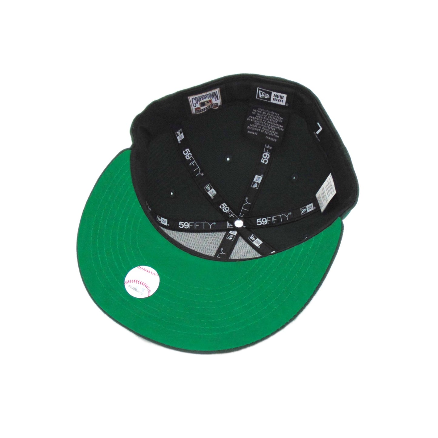 Oakland Athletics Custom Game New Era 59FIFTY Cap Green Flat