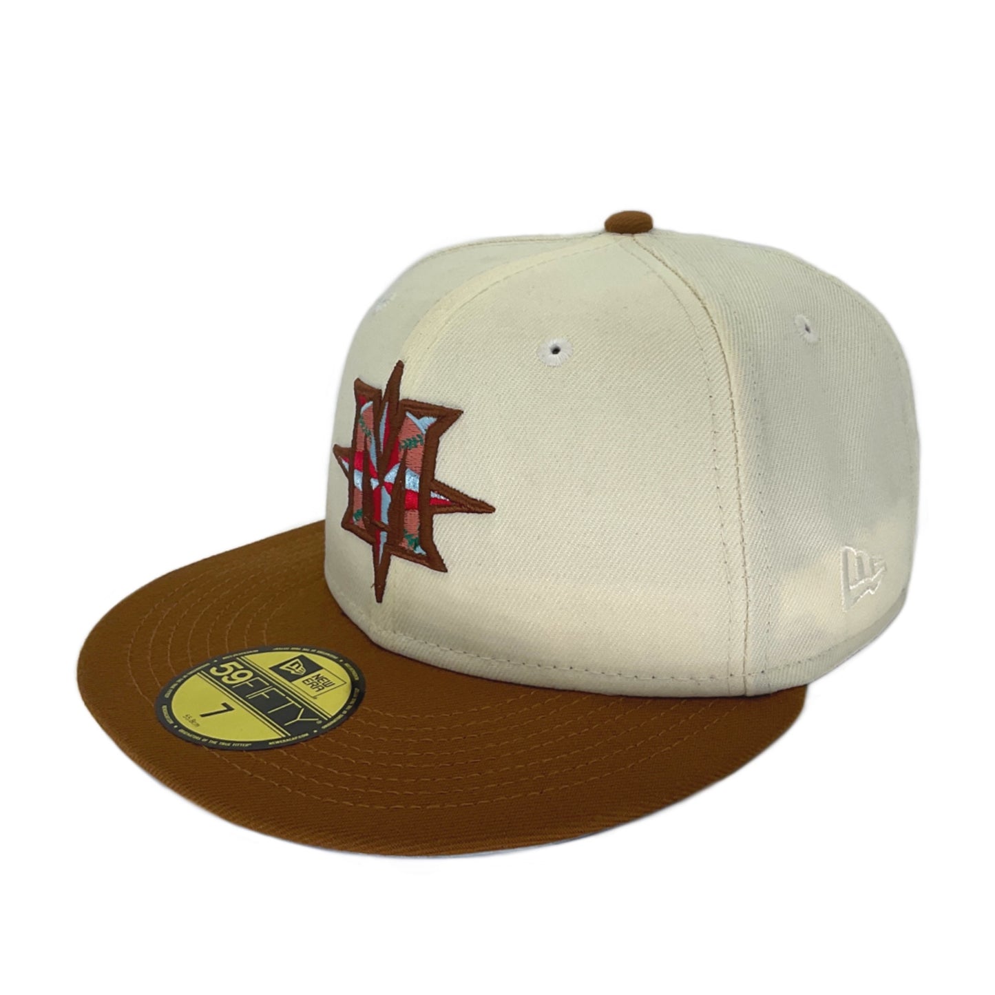 Seattle Mariners Custom New Era Cap Chrome Toast