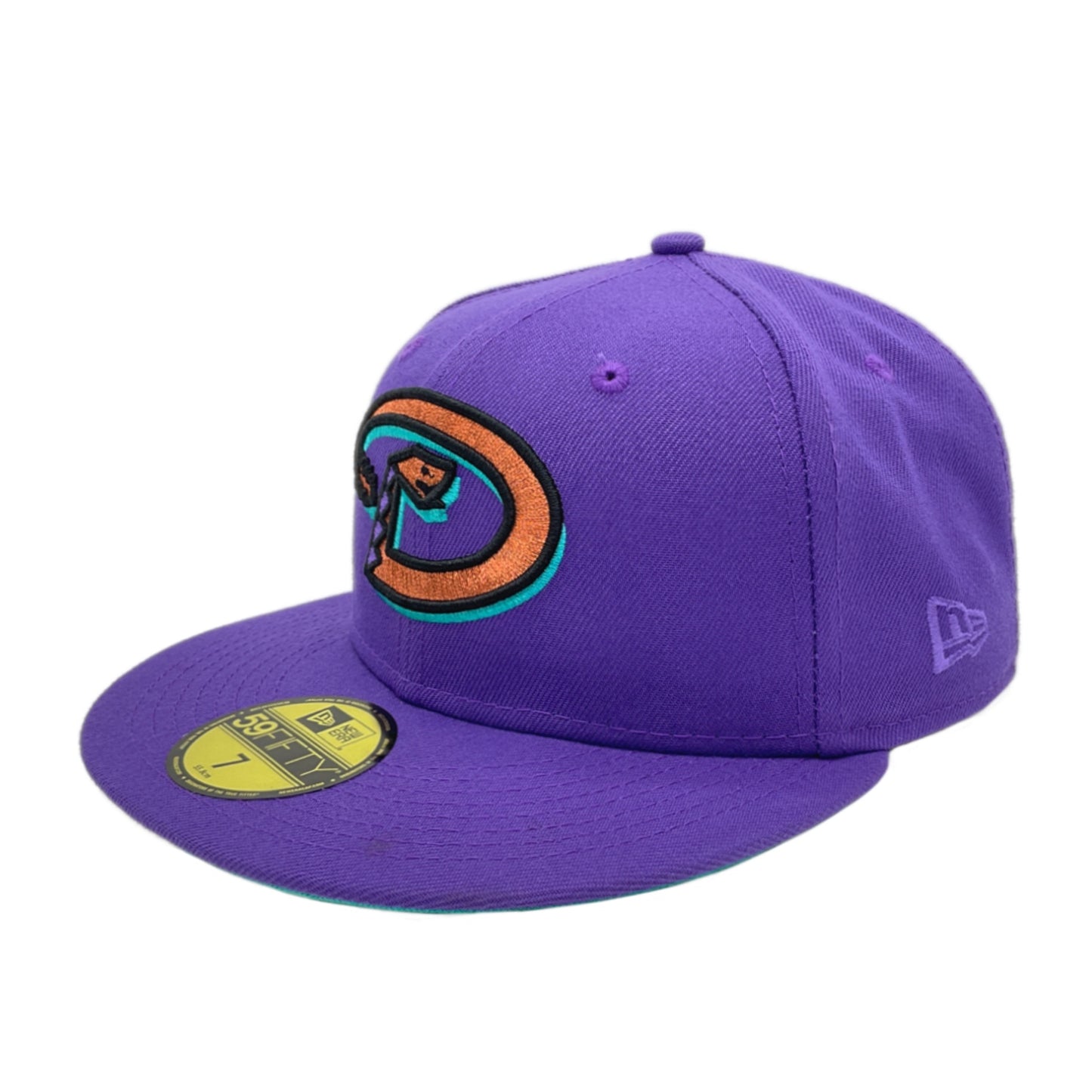 Arizona Diamondbacks Custom New Era Cap Purple Ws 2001