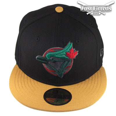 Toronto Blue Jays Custom New Era Cap Black Khaki