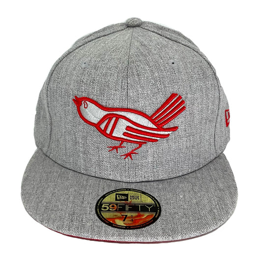Baltimore Orioles Jf Custom New Era Cap Grey