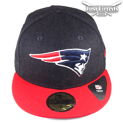 New England Patriots Heather Team New Era Cap Navy