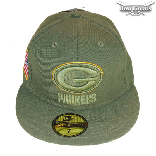 Green Bay Packers STS New Era Cap Olive
