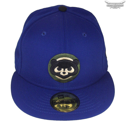 Chicago Cubs JustFitteds Custom New Era Cap Royal