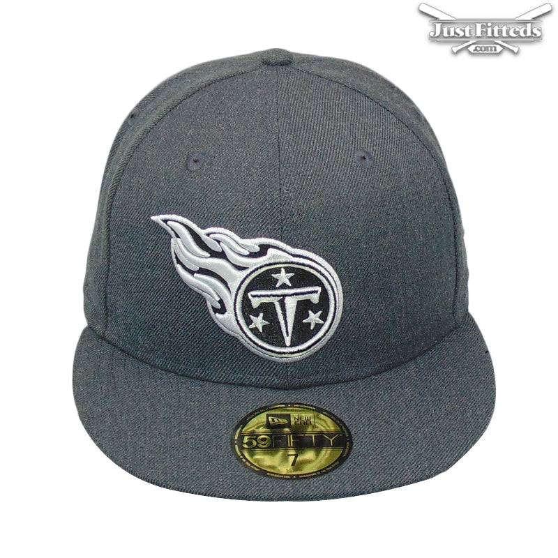 Tennessee Titans Jf Custom New Era Cap Heather Graphite