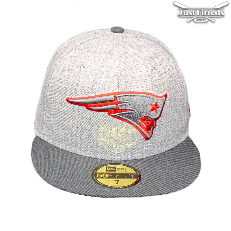 New England Patriots Jf Custom New Era Cap Heather