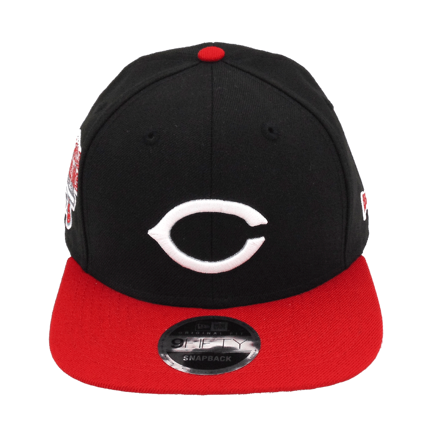 Cincinnati Reds Custom New Era Original Fit Snapback Cap Black