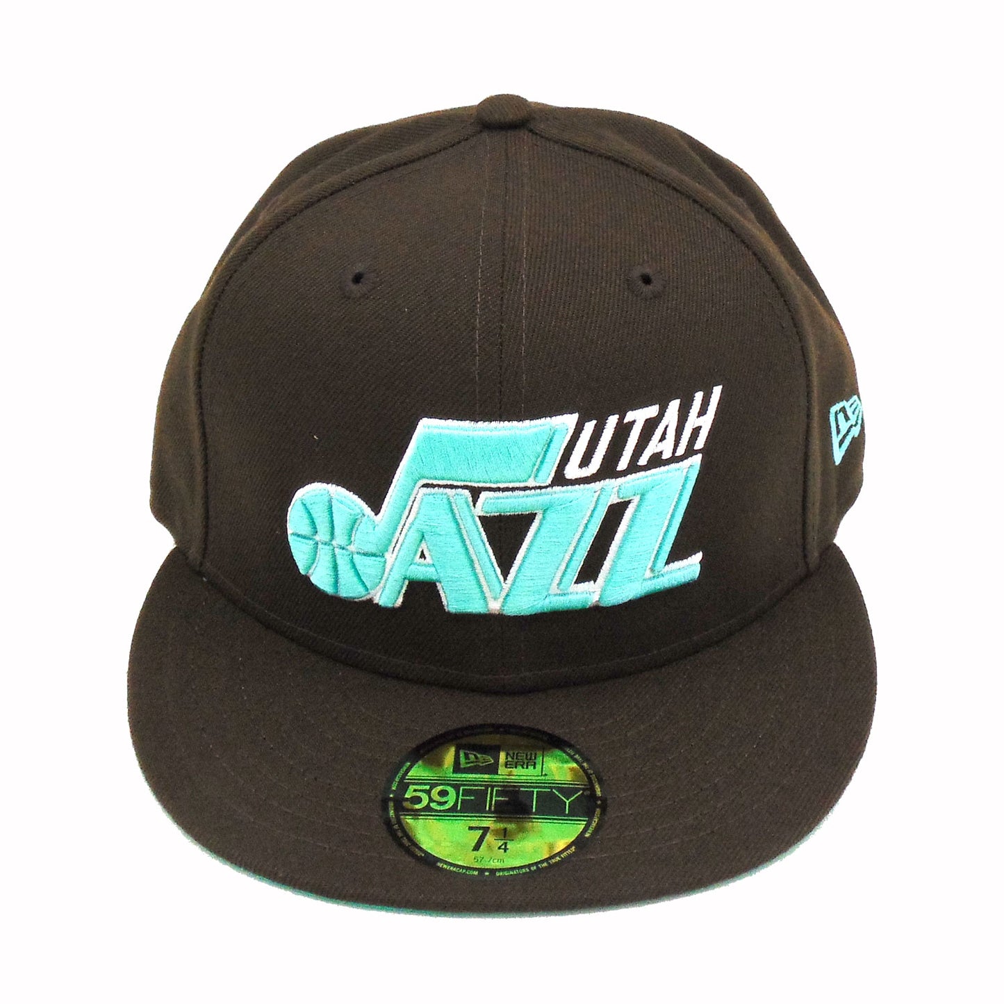 Utah Jazz New Era Custom Cap Brown