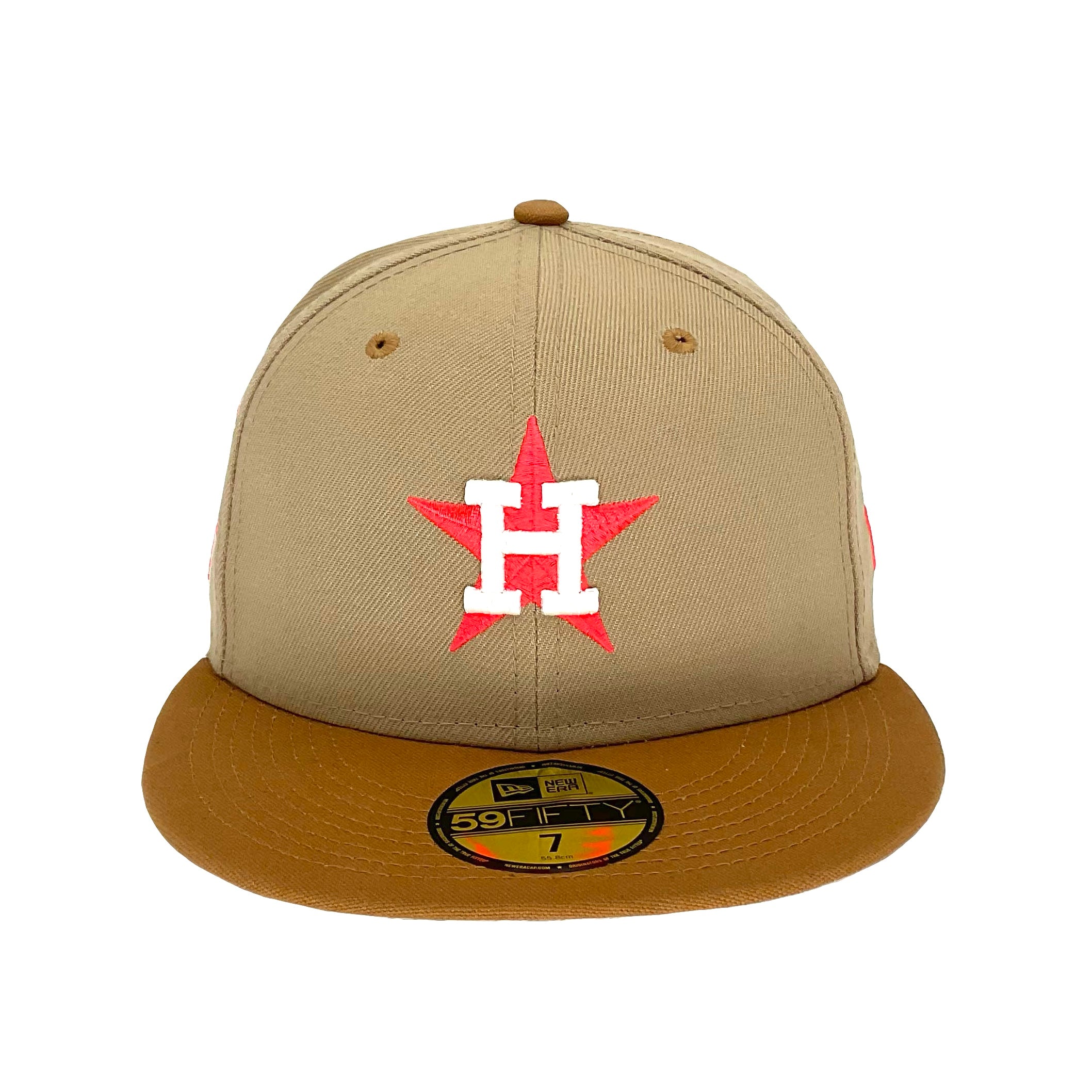 Houston Baseball Hat Navy Lava Red 45th Anniversary New Era 59FIFTY Fitted Navy | Lava Red / Lava Red | Snow White / 7 3/4