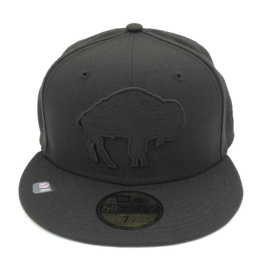 Buffalo Bills Custom 59FIFTY New Era Cap Black