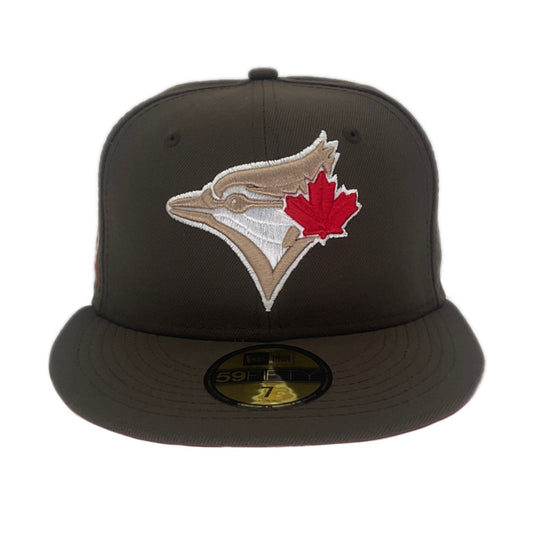 Toronto Blue Jays Custom New Era Cap Brown 40th