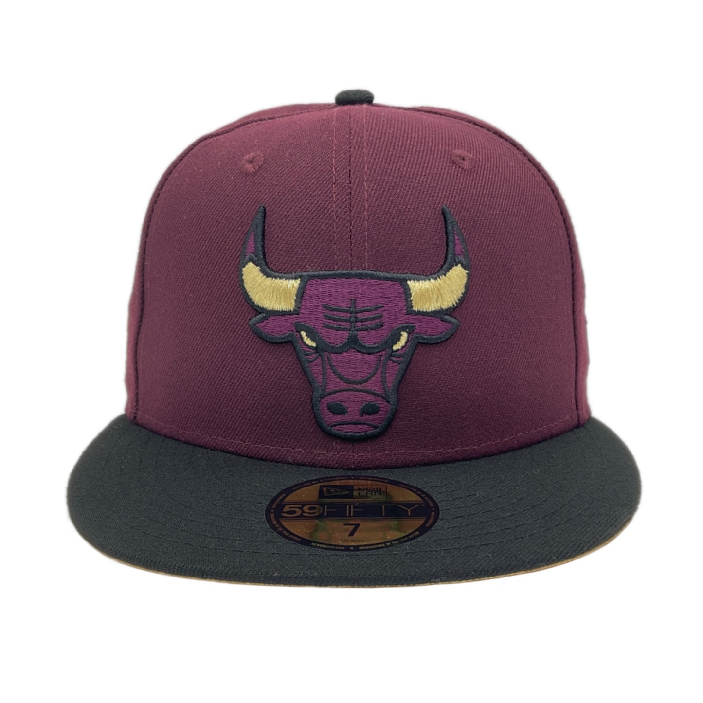 Chicago Bulls Custom Trophies New Era Cap Maroon