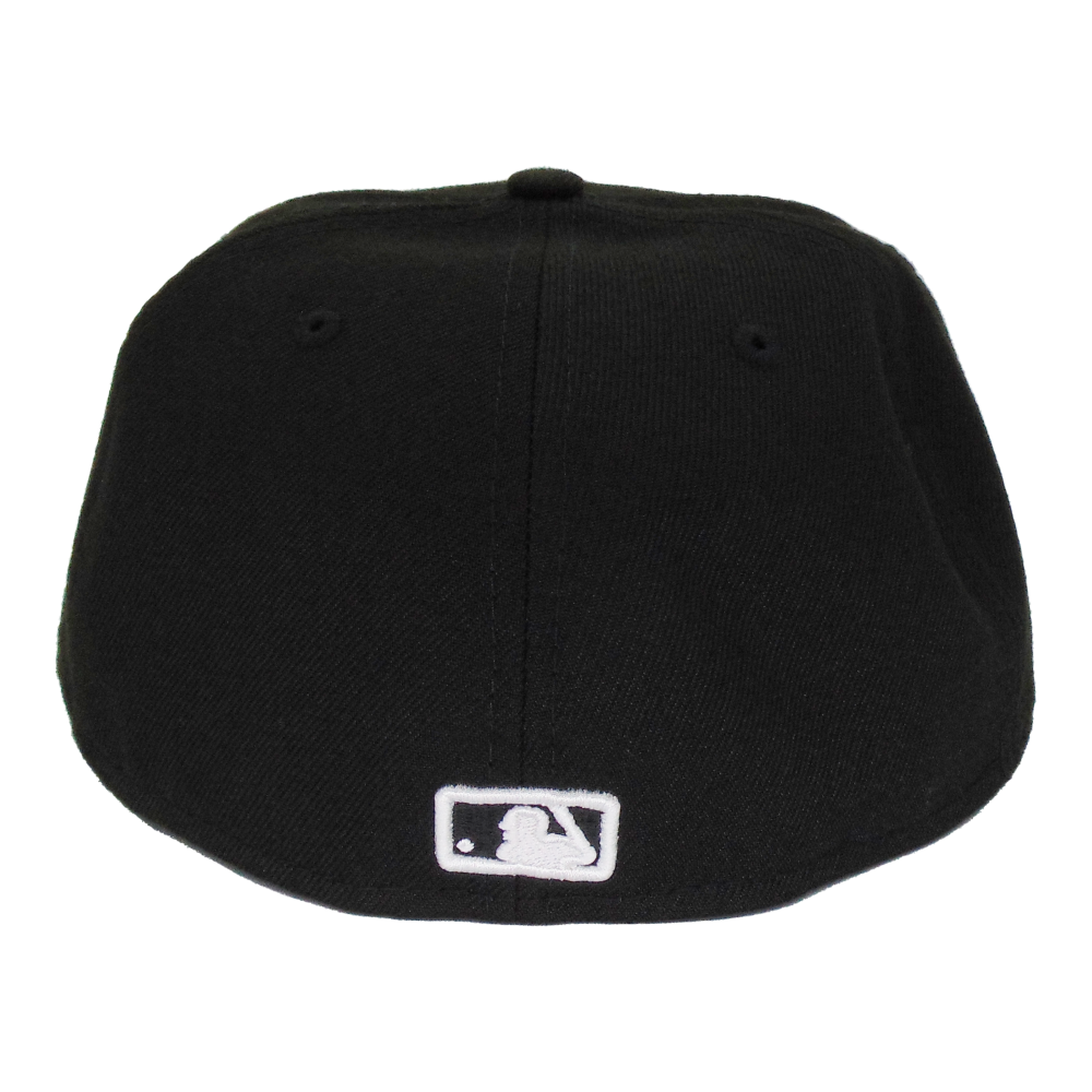 New York Yankees New Era 59FIFTY Cap Black White