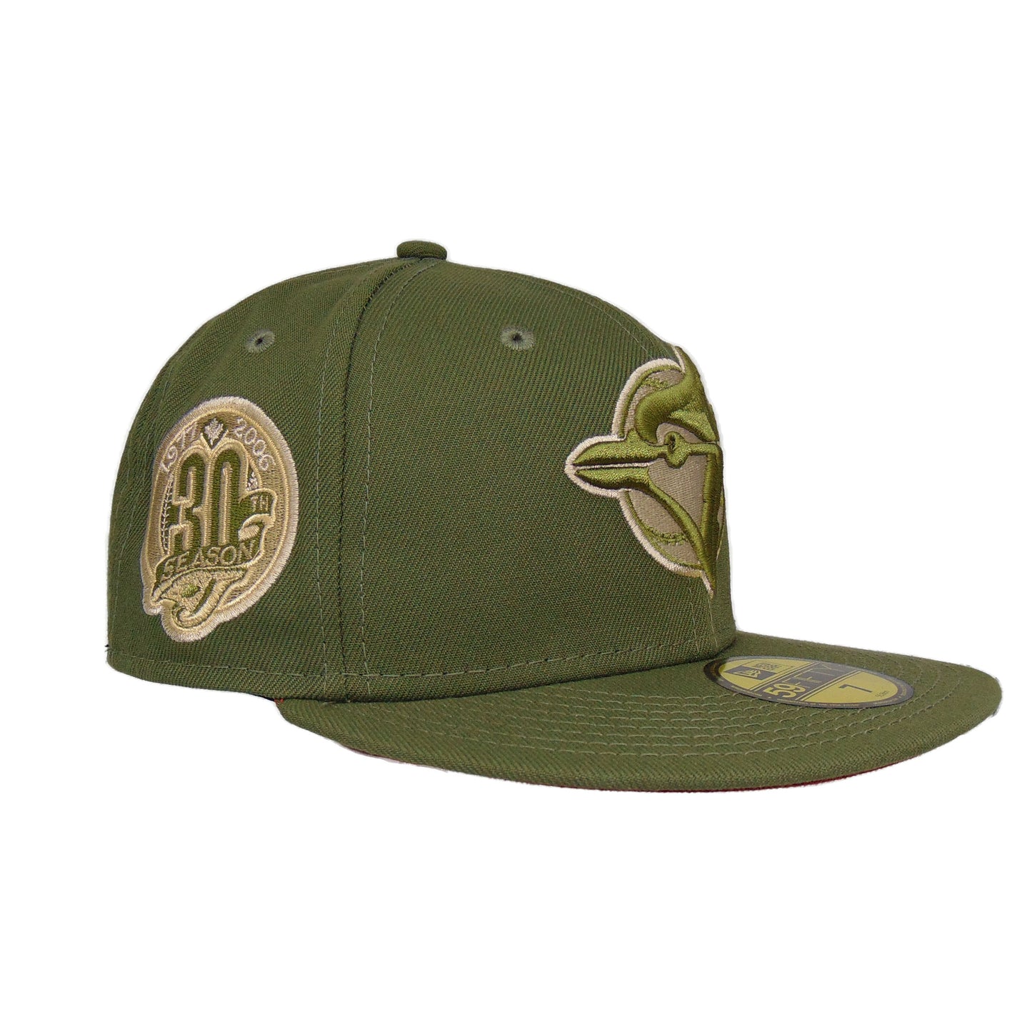 Toronto Blue Jays New Era Cap Olive 30th
