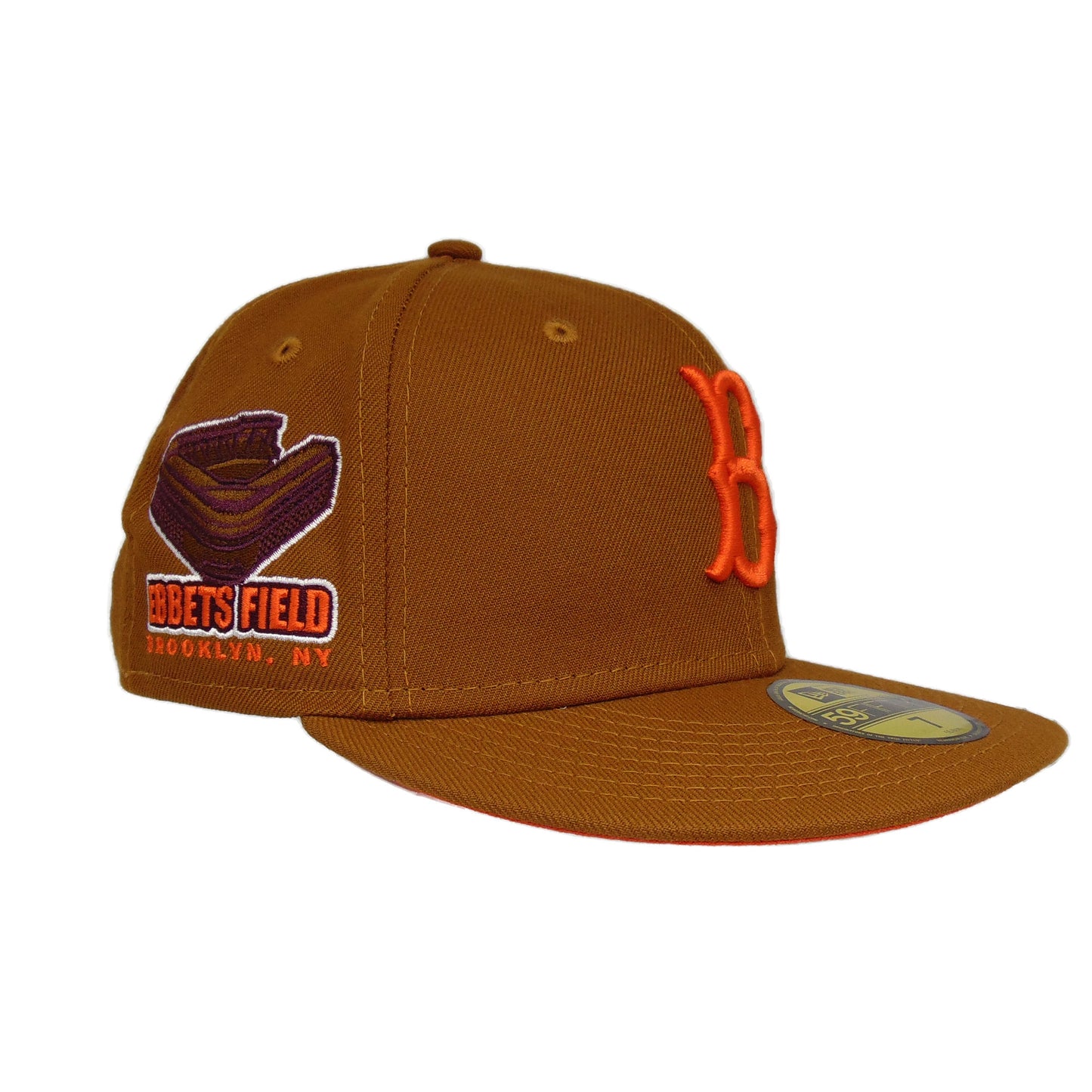 Brooklyn Dodgers Custom New Era Cap Toast Ebbits