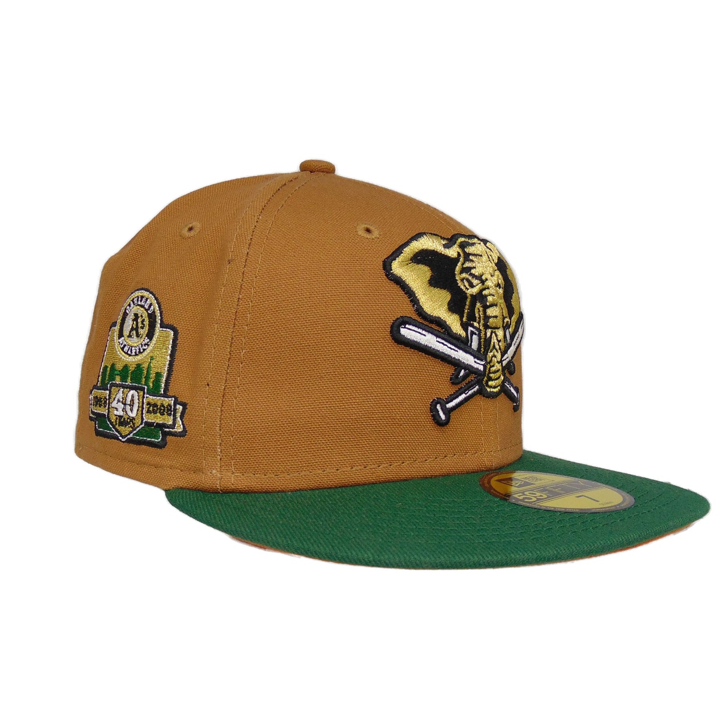 Oakland Athletics New Era Cap Bronze 40th