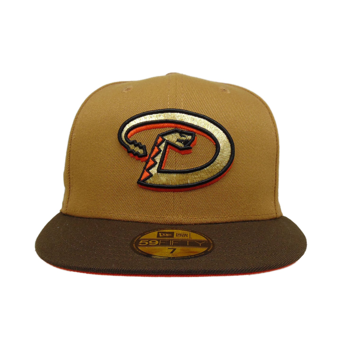 Arizona Diamondbacks Custom New Era Cap wheat 1998
