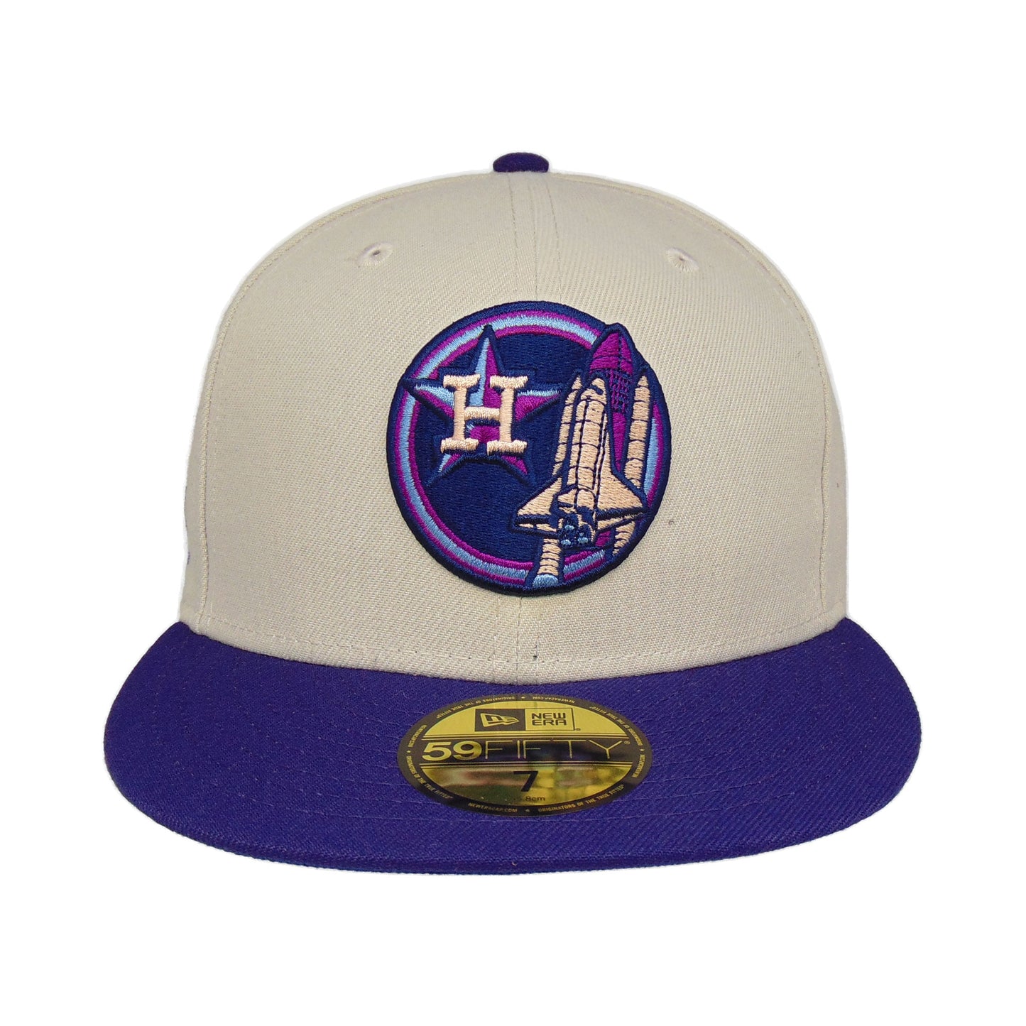 Houston Astros Custom New Era Cap Stone Purple Apollo 11