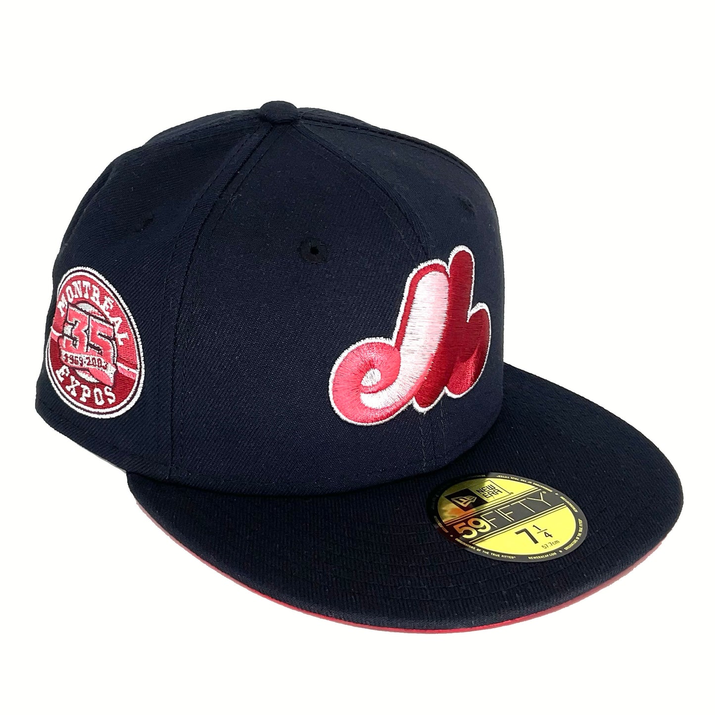 Montreal Expos Custom New Era Cap Navy 35years