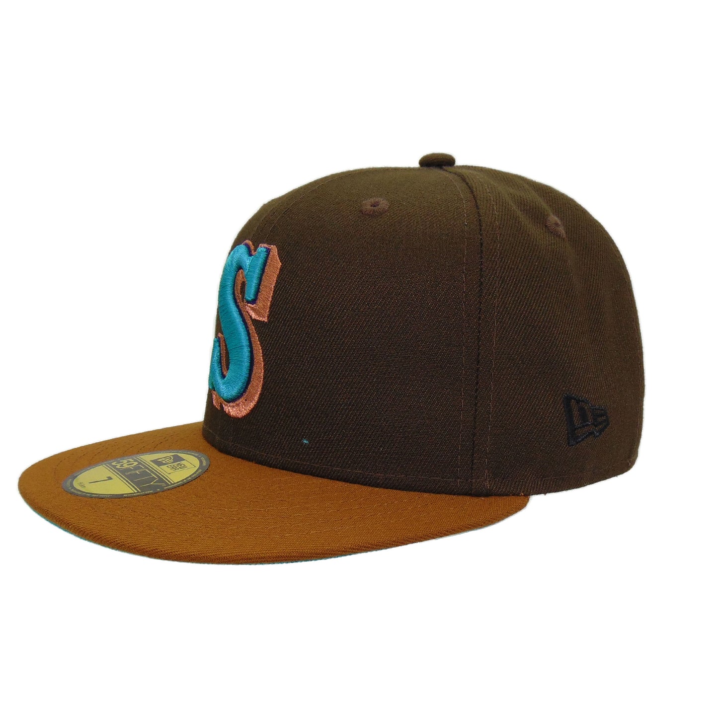 Seattle Mariners Custom New Era Cap 30th Walnut S