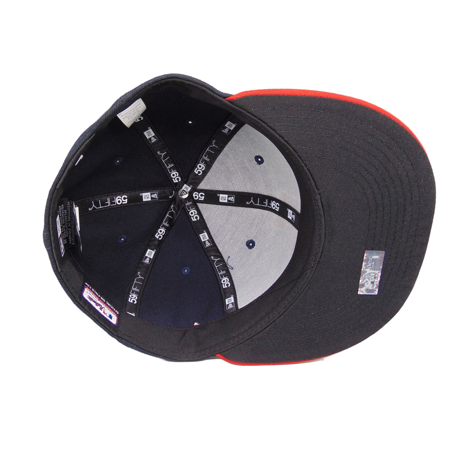 Cleveland Guardians Authentic On Field New Era Cap Navy red C