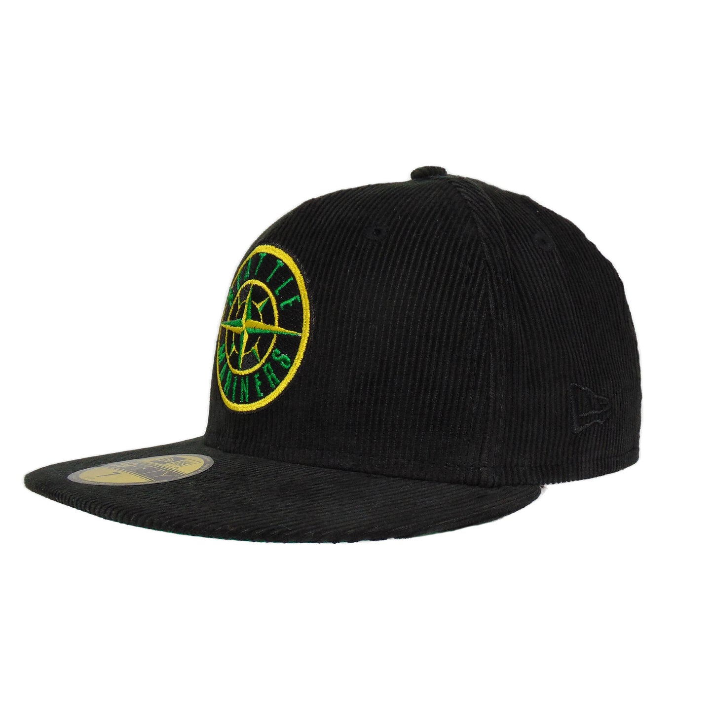 Seattle Mariners Custom New Era Cap 40th Black Corduroy
