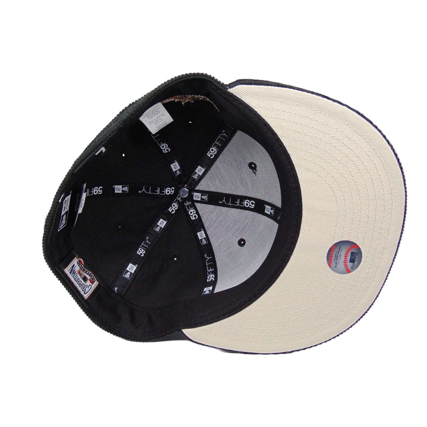 Seattle Marines Custom New Era Cap Black Corduroy ASG 2001
