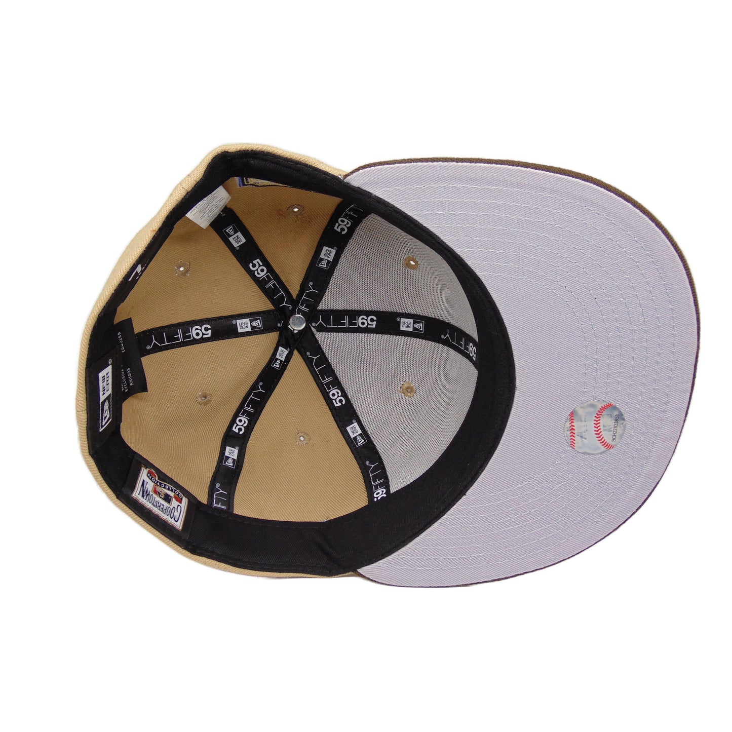 Florida Marlins Custom New Era Cap Camel Brown 10th Anni.