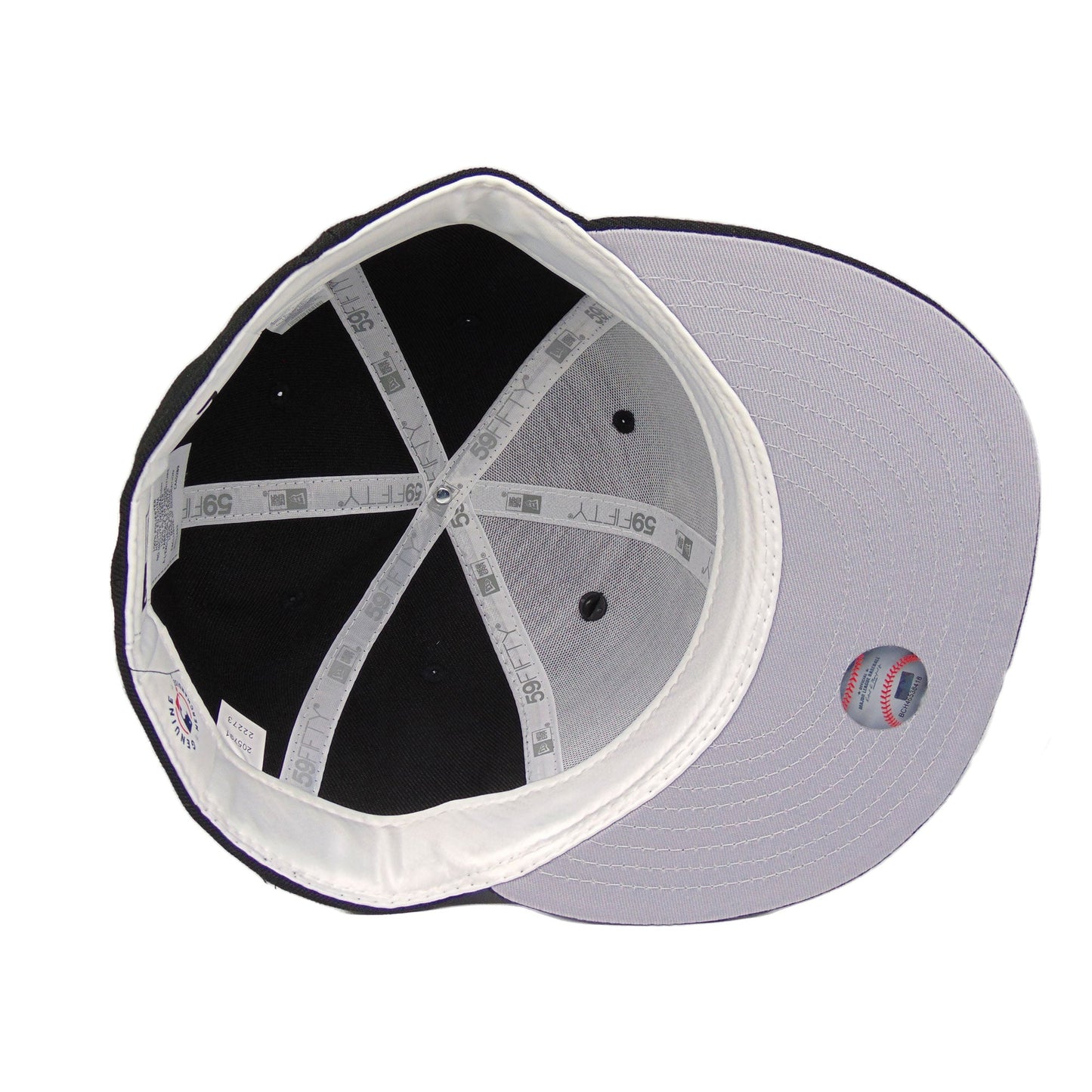 Chicago White Sox JF Exclusive New Era Cap Black White Pin