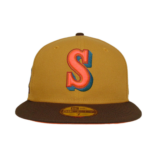 Seattle Mariners Custom New Era Cap PanTan 20th