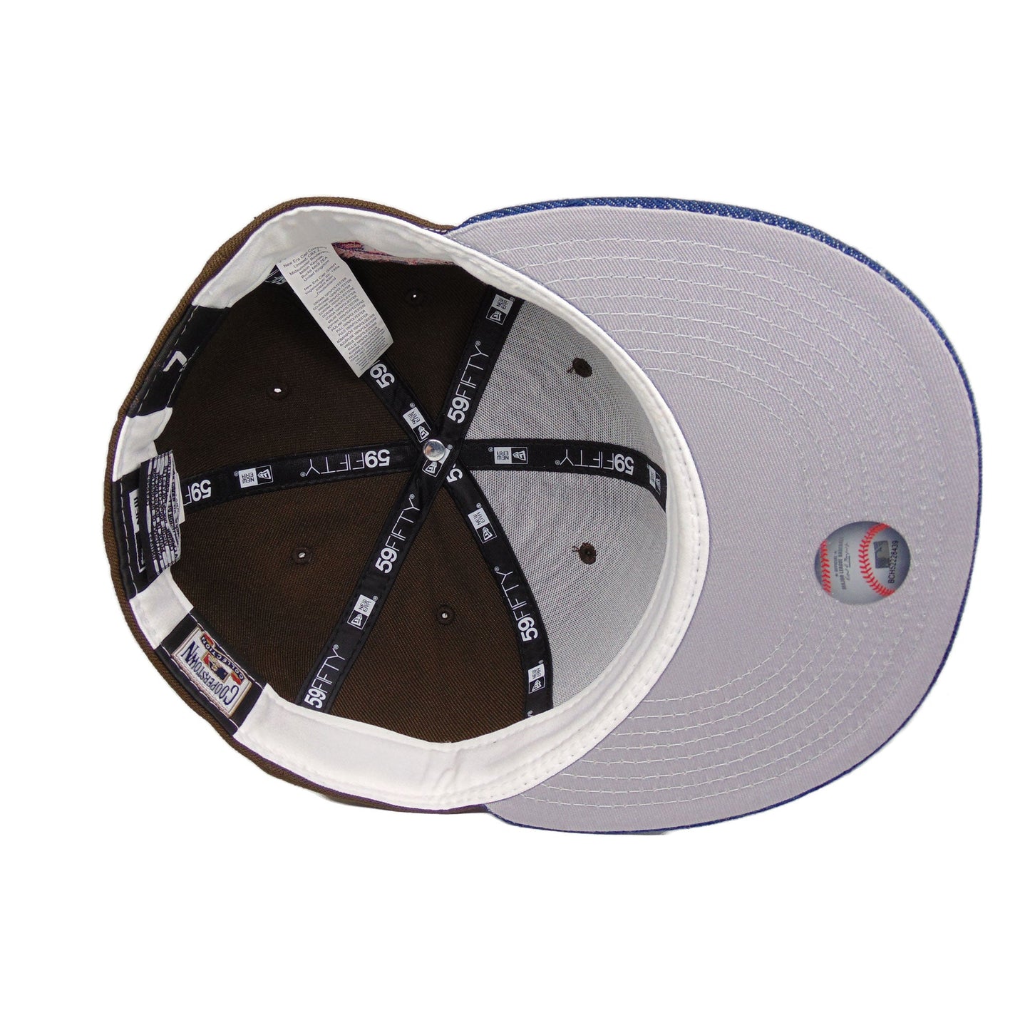 Houston Astros Custom New Era Cap Brown Denim 45th